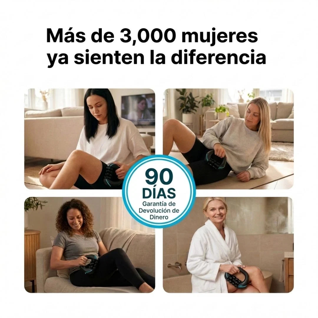 TERSA™ — Masajeador Rotatorio Anticelulitis y Drenaje Linfático