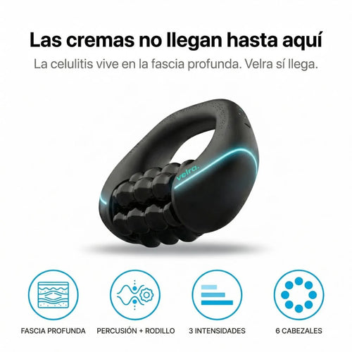 TERSA™ — Masajeador Rotatorio Anticelulitis y Drenaje Linfático