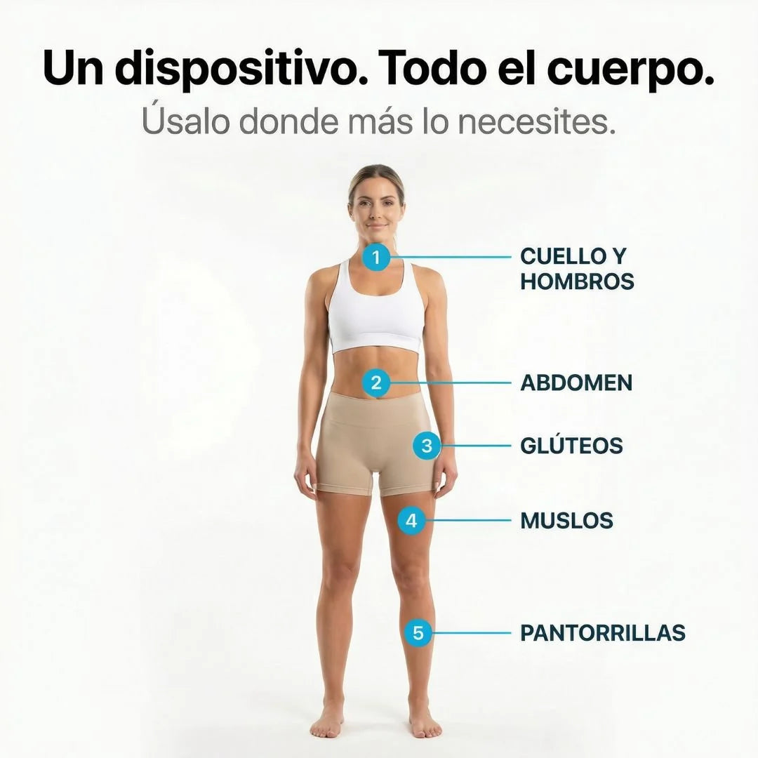 TERSA™ — Masajeador Rotatorio Anticelulitis y Drenaje Linfático