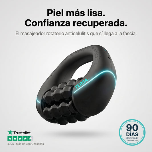 TERSA™ — Masajeador Rotatorio Anticelulitis y Drenaje Linfático